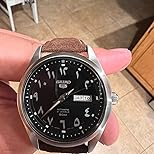 SEIKO 5 Automatic Black Arabic Dial Men's Watch SNKP21J1